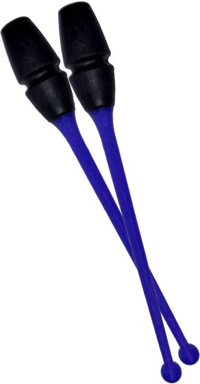 Maça Ginástica Rítmica Conectável Pro 40cm - Roxa Neon e Preta - Azul Esportes 