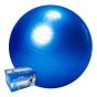 Bola Ginástica Profissional - Gym Ball 75cm - Azul - Olymport