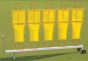 Barreira Móvel Treinamento Faltas Futebol - 5 Bonecos - Vinex