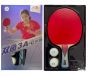 Raquete Profissional Para Tênis de Mesa - 3A+C -3 Estrelas - ITTF - Double Fish