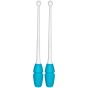 Maça Ginástica Rítmica Conectável 40cm - Branca e Azul Céu - Azul Esportes 