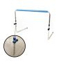 Barreirinha Alumínio Dobravél C/ Espuma L x A (75 x 40 a 60 cm) - Azul Esportes
