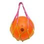 Bola Ginástica Rítmica 400g - Glitter Laranja - Azul Esportes