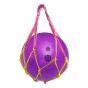 Bola Ginástica Rítmica 400g - Glitter Lilás - Azul Esportes