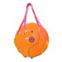 Bola Ginástica Rítmica 400g - Lisa Laranja - Azul Esportes
