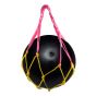 Bola Ginástica Rítmica 400g - Lisa Preta- Azul Esportes