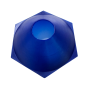 Cone Modelo Tartaruga (Chápeu Chinês) - Base Hexagonal - PVC - Athi