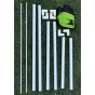 MINI-TRAVE DE FUTEBOL EM PVC E REDE 160X97X130CM - ATHI - AZL-081