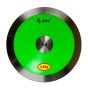 Disco Atletismo Aço/ABS 1,5kg - Verde - Athi