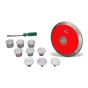 Disco Atletismo Aço/ABS Ajustável 1,4 a 1,8kg - DAT-180 - Vinex