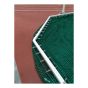 Gaiola Proteção Desmontável Lançamento Disco e Martelo Atletismo - Azul Esportes