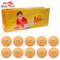 Bola de Tênis de Mesa V40+ 1 Estrela - 10 Unidades - Laranja - Double Fish