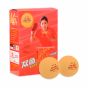 Bola de Tênis de Mesa V40+ 3 Estrelas - 6 Unidades - Laranja - ITTF - Double Fish