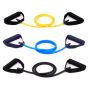 Kit Extensor Elástico Exercícios Ginástica Musculação Multifuncional - Azul Esportes