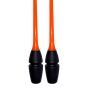 Maça Ginástica Rítmica Conectável Pro 45cm - Laranja Neon e Preta - Azul Esportes 