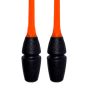 Maça Ginástica Rítmica Conectável Pro 40cm - Laranja Neon e Preto - Azul Esportes 