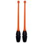 Maça Ginástica Rítmica Conectável Pro 40cm - Laranja Neon e Preto - Azul Esportes 