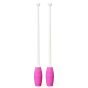 Maça Ginástica Rítmica Conectável Pro 45cm - Branca e Pink - Azul Esportes