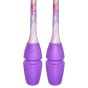 Maça Ginástica Rítmica Conectável Pro 45cm - Mescla Lilás - Azul Esportes 