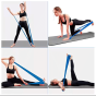 Kit 2 Faixas Elastica 1.5m - Azul Esportes