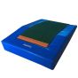 Colchão de Proteção para Trampolim Ginástica Artística - Modelo U - Azul Esportes