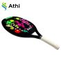 Raquete de Beach Tennis Atsoft 5.0 - Preto - Athi