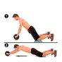 Roda Abdominal Rolo De Exercícios Lombar – Azul Esportes