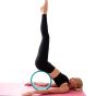 Anel Roda Pilates Flow Wheel Magic Circle Crossfit 32x13cm - Azul - Azul Esportes