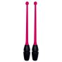 Maça Ginástica Rítmica Conectável Pro 40cm - Rosa Neon e Preto - Azul Esportes 