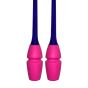 Maça Ginástica Rítmica Conectável Pro 40cm - Roxo Neon e Rosa - Azul Esportes 