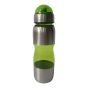 Squeeze Acrílico com Inox - 600 ml - Verde