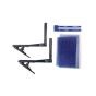 Suporte e Rede para Tênis de Mesa C/ Régua Modelo Jacaré - Athi  