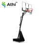 Tabela De Basquete Com Estrutura Móvel com Ajuste De Altura, Proteção e Base de Aço - AZL-165 - Athi