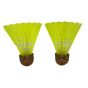 Peteca Badminton Nylon Alto Rendimento Amarela - A350 - ATHI 