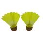 Peteca Badminton Nylon Alto Rendimento Amarela - A350 - ATHI 