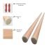 Barrote Para Paralelas Simétrica (Masculina) - Athi