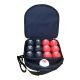 Kit Bocha Adaptada com Bolsa - Couro Sintético - Alto Rendimento - Azul Esportes