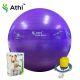 Bola Ginástica Profissional - Gym Ball 55cm - Roxa - Athi