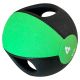 Medicine Ball Com Pegada 4kg - Azul Esportes