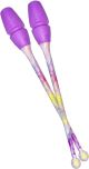 Maça Ginástica Rítmica Conectável Pro 45cm - Mescla Lilás - Azul Esportes 