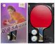 Raquete Profissional Para Tênis de Mesa - 5A+C -5 Estrelas - ITTF - Double Fish