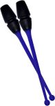 Maça Ginástica Rítmica Conectável Pro 40cm - Roxa Neon e Preta - Azul Esportes 