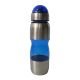 Squeeze Acrílico com Inox - 600 ml - Azul