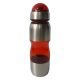 Squeeze Acrílico com Inox - 600 ml - Vermelho 