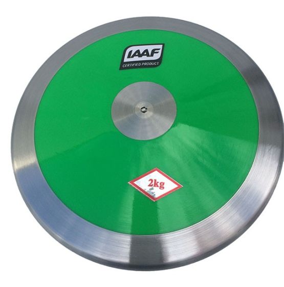 Disco Atletismo Aço/ABS 2kg - IAAF - Feilu Taishan