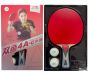 Raquete Profissional Para Tênis de Mesa - 4A+C -4 Estrelas - ITTF - Double Fish