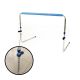 Barreirinha Alumínio Dobravél C/ Espuma L x A (75 x 40 a 60 cm) - Azul Esportes