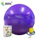 Bola Ginástica Profissional - Gym Ball 55cm - Roxa - Athi