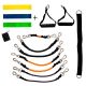 Kit Mini Band + Rubber Band - 13 Peças - Azul Esportes