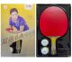 Raquete Profissional Para Tênis de Mesa - 6A+C - 6 Estrelas - ITTF - Double Fish